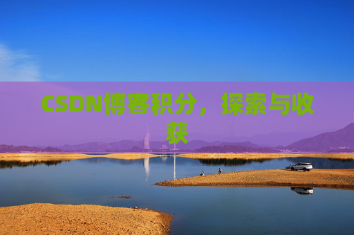 CSDN博客积分，探索与收获
